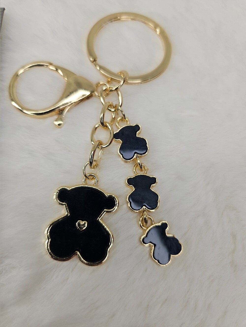 NWT Teddy Bear And Babies Purse Charm/Keychain